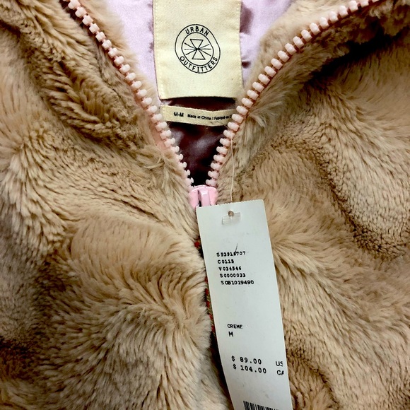 Urban Outfitters Plush Jacket - Picture 2 of 2
